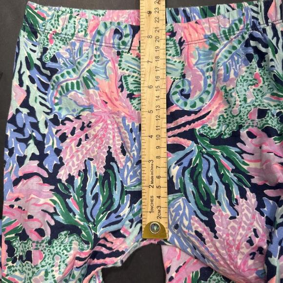 Lilly Pulitzer Seahorse Mermaid Nautical Print Kids PJs Sammie Set Pajamas Sz 8 - Picture 14 of 15